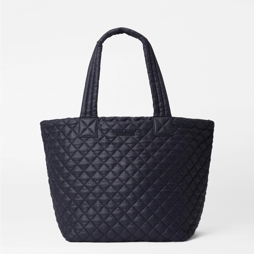 MZ Wallace Women’s, Medium METRO TOTE Quilted Handbag, Black. Like new.